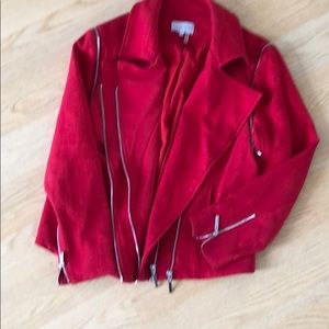 Bomb red jacket